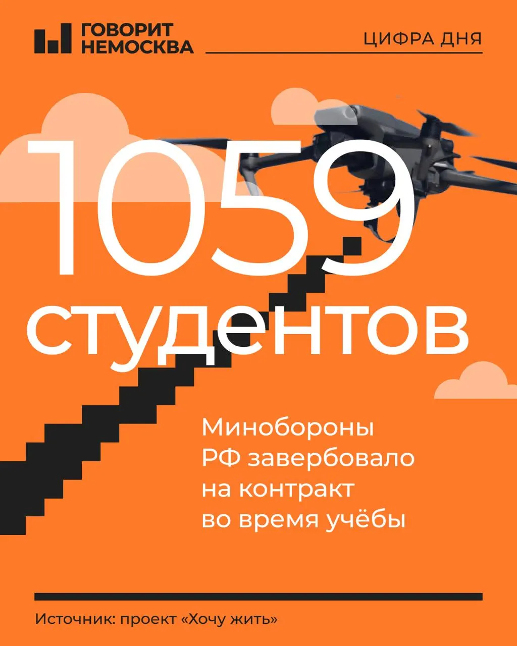 Расследование показало, что сотни студентов российских вузов — в основном первокурсники и второкурсники, преимущественно юноши 18–21 года — были склонены подписать контракты на службу в подразделениях БПЛА; агитация велась как минимум в 269 учебных заведениях. Появилиcь и первые сведения о студентках, подписавших контракты.
